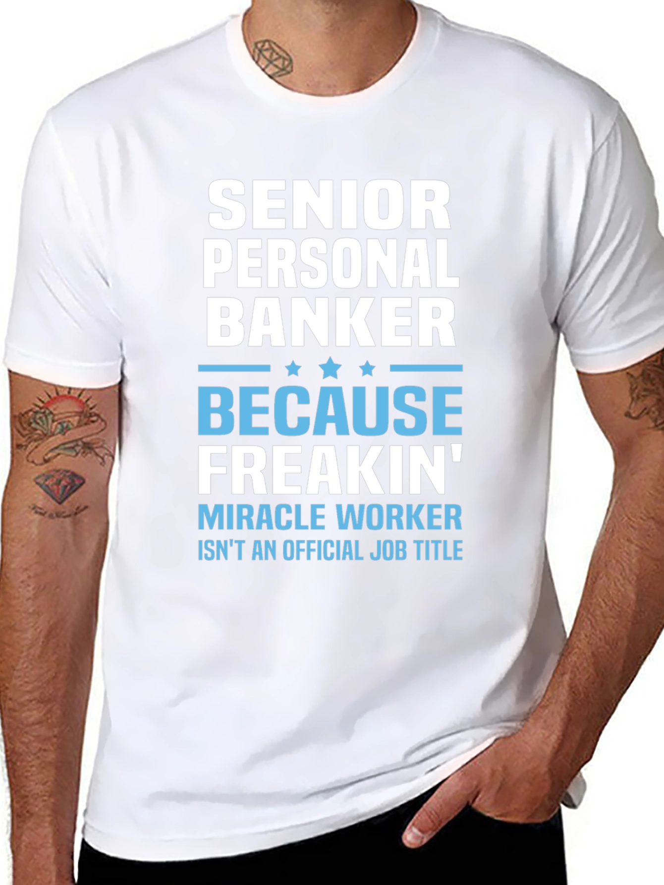 Senior Personal Banker Funny T-Shirt