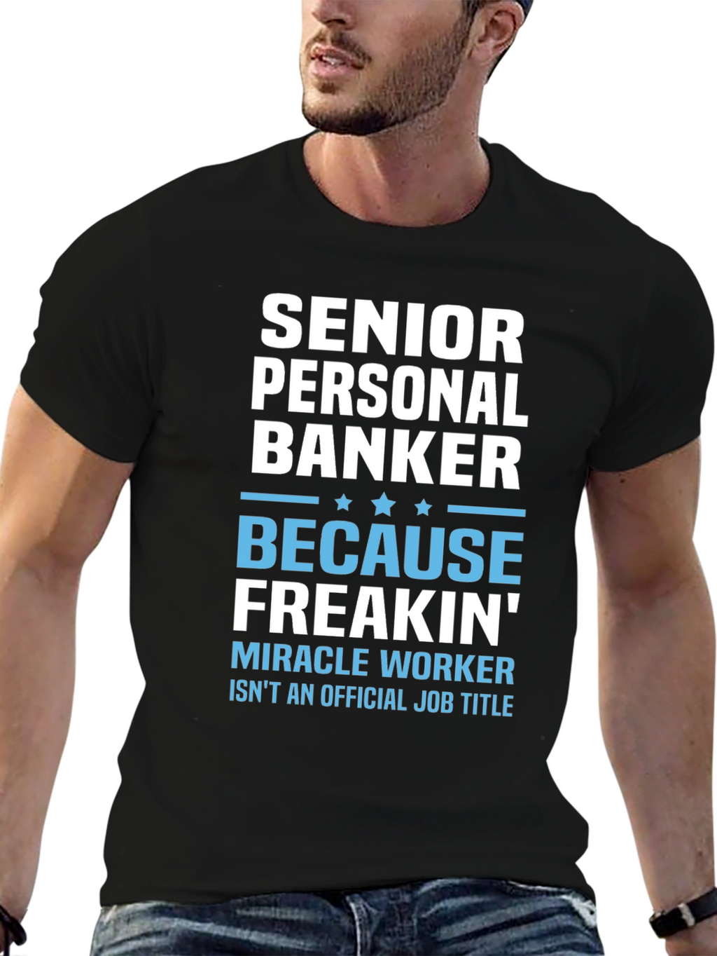 Senior Personal Banker Funny T-Shirt