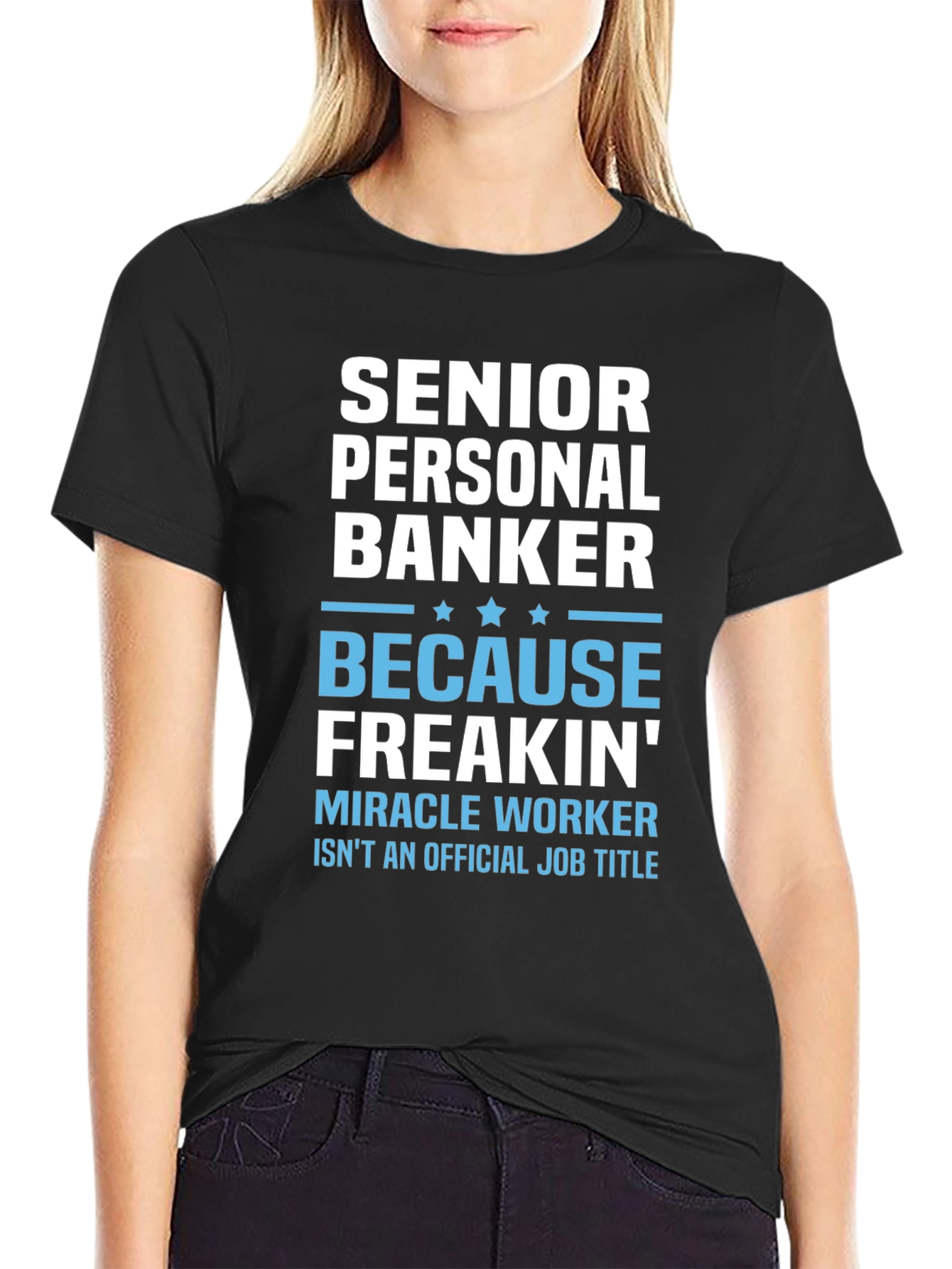Senior Personal Banker Funny T-Shirt