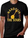 Mandolin the Stars Graphic T-Shirt