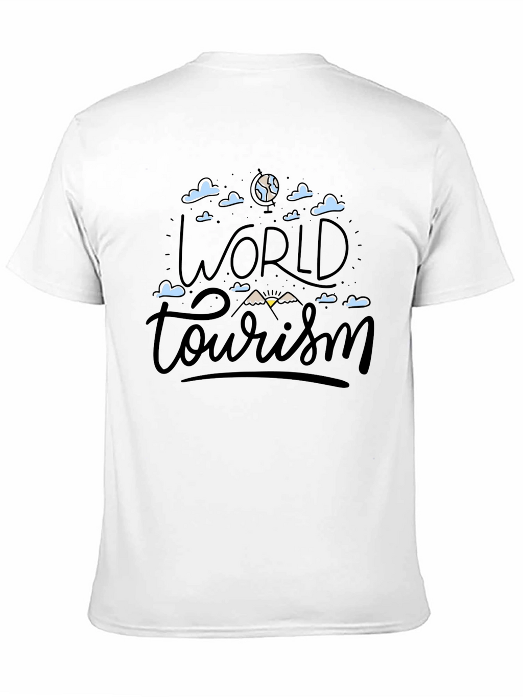 World Tourism Graphic Tee - Adventure Awaits!