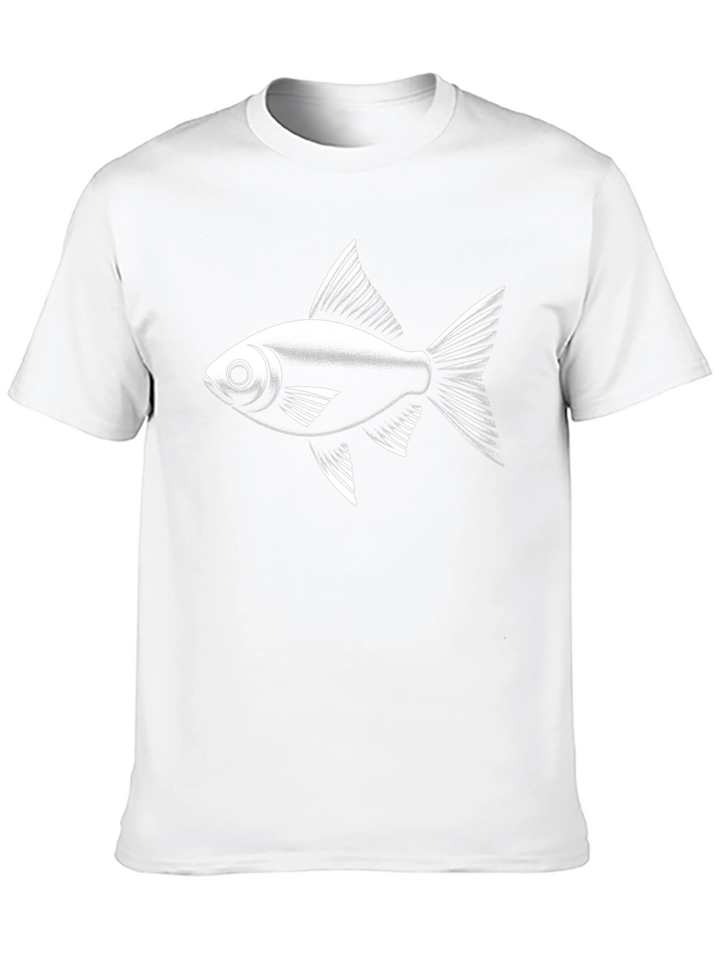 Fish Graphic Black T-Shirt