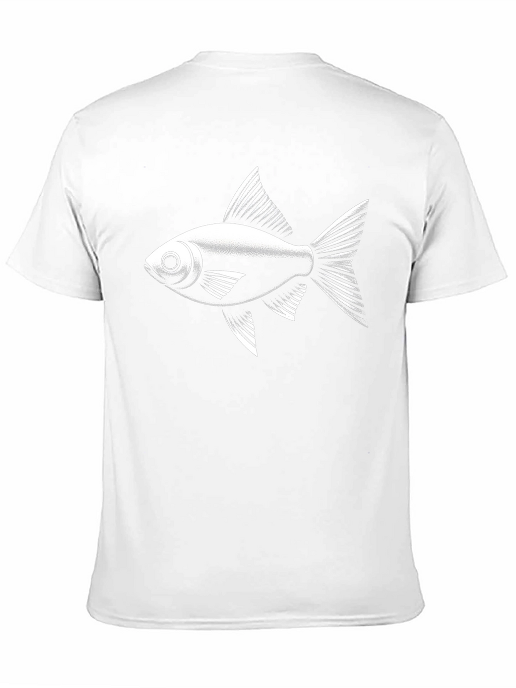 Fish Graphic Black T-Shirt