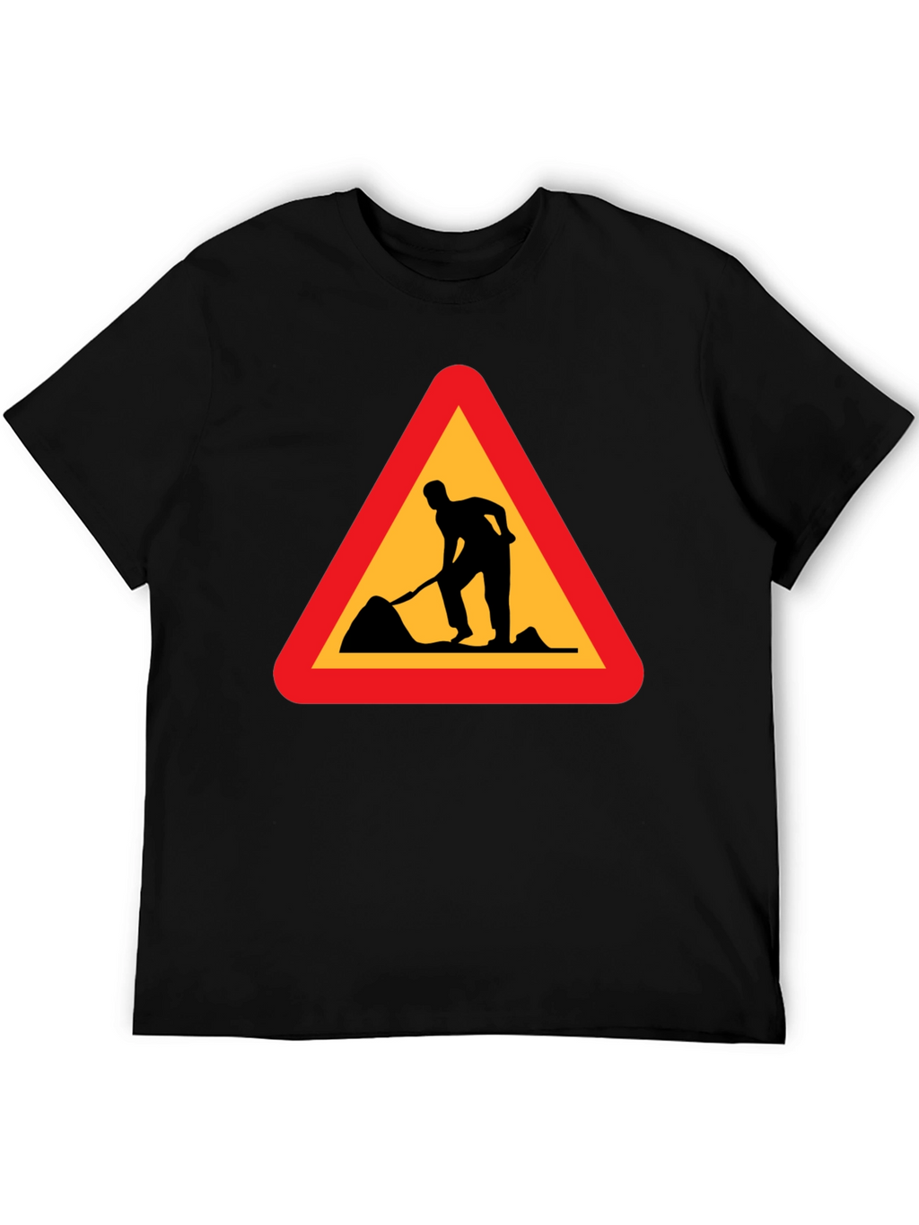 Mens Black Work in Progress T-Shirt