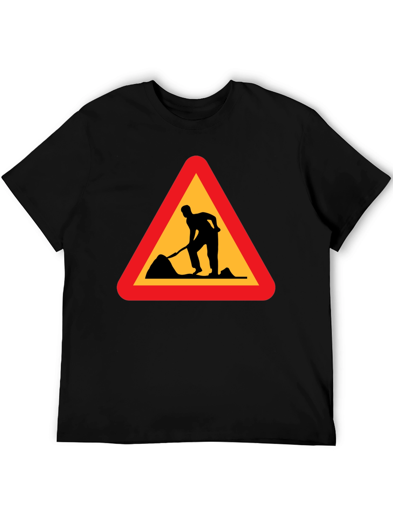 Mens Black Work in Progress T-Shirt