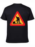 Mens Black Work in Progress T-Shirt