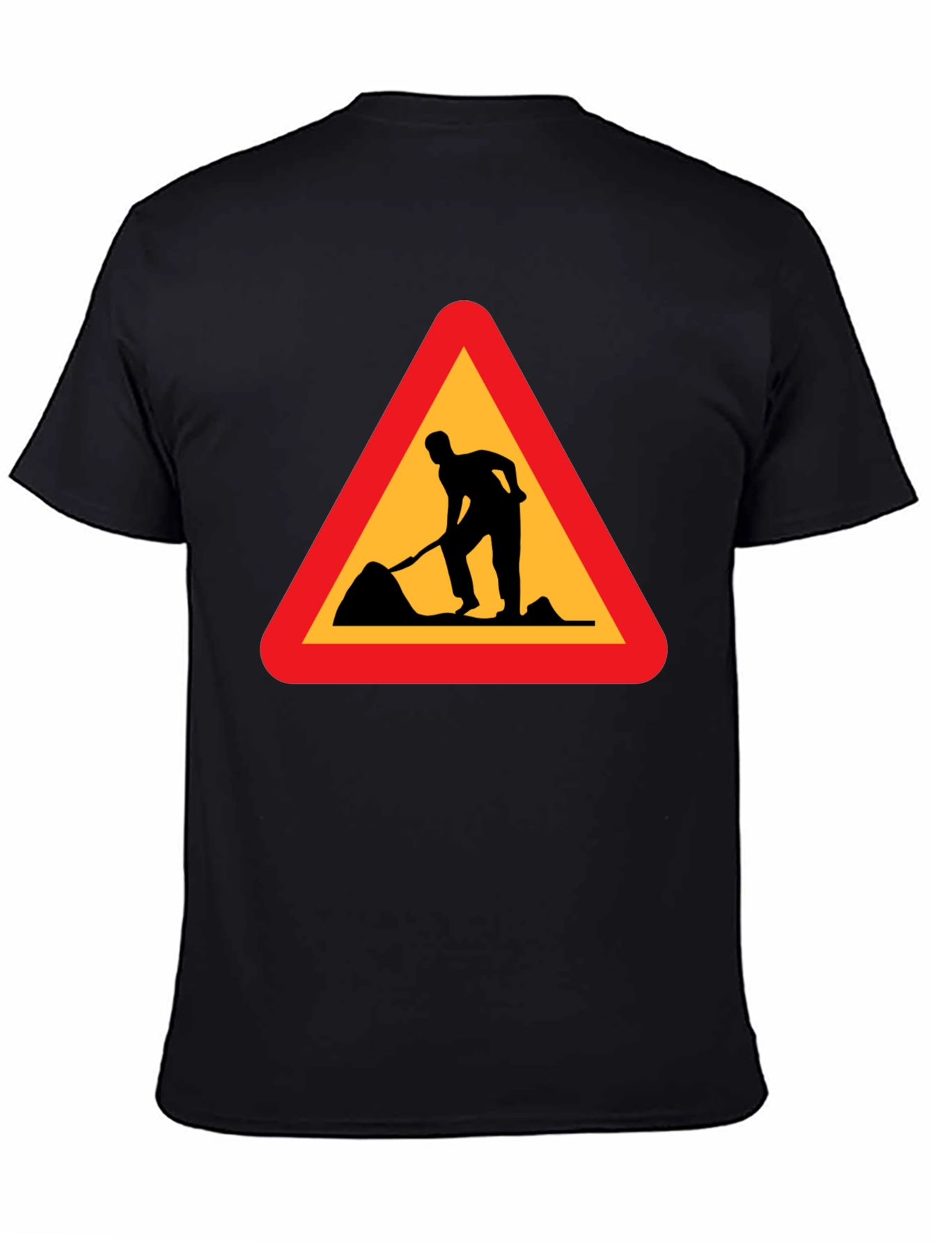 Mens Black Work in Progress T-Shirt