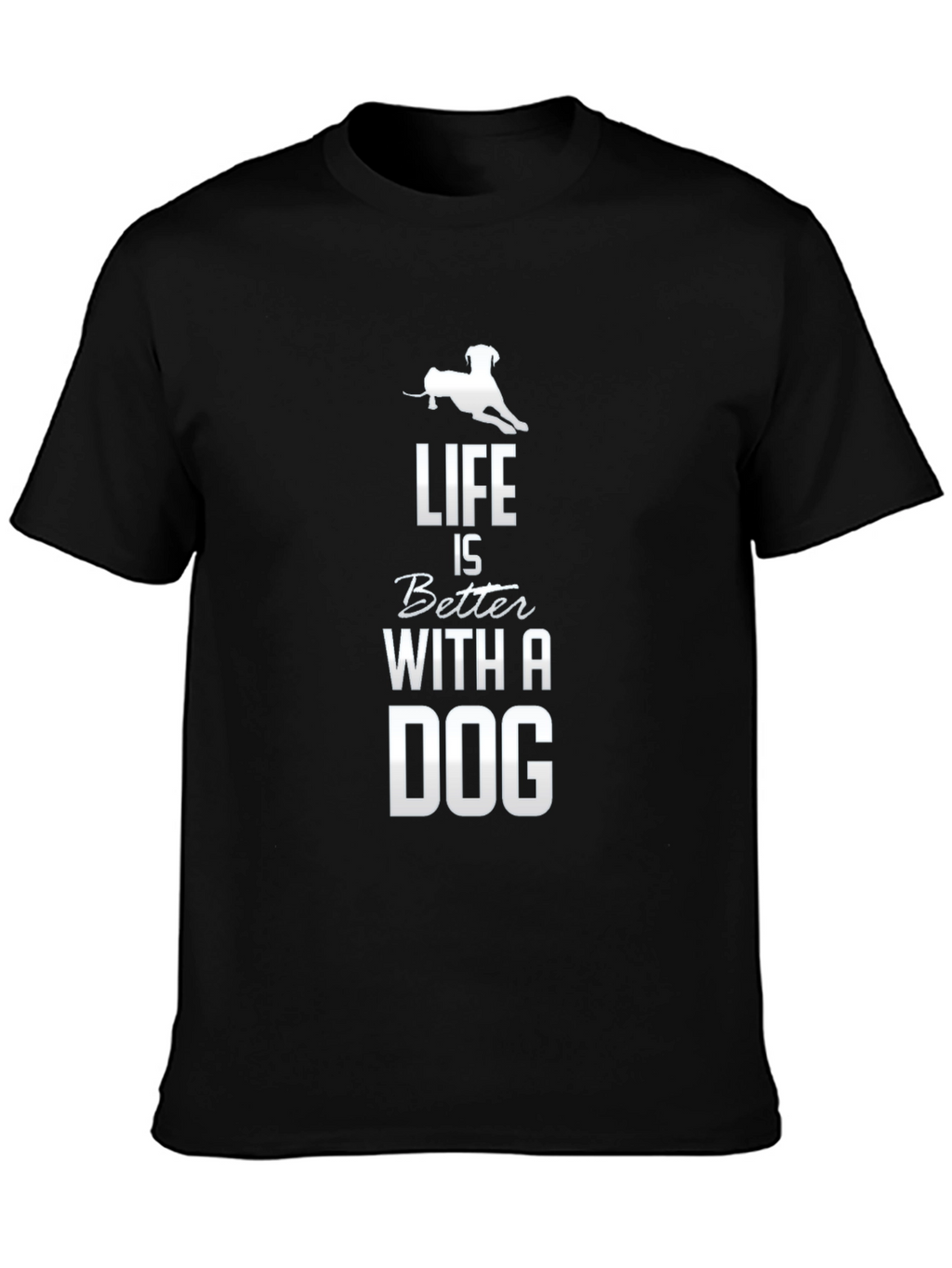 Life is Better with a Dog Graphic Tee