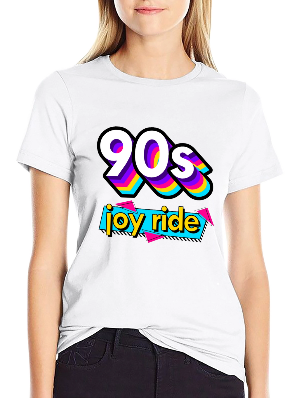 90s Joy Ride Graphic Tee - Retro Style