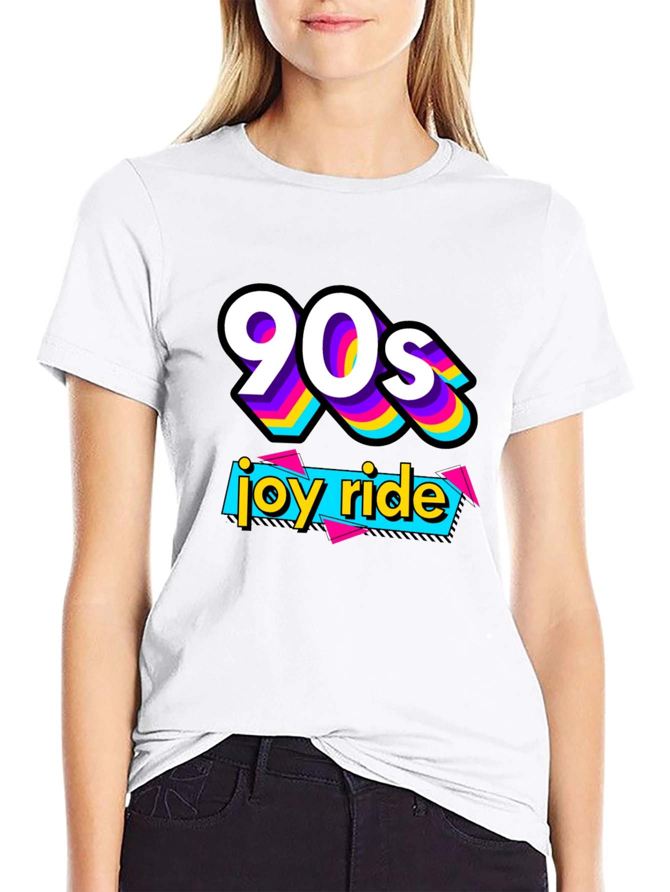 90s Joy Ride Graphic Tee - Retro Style