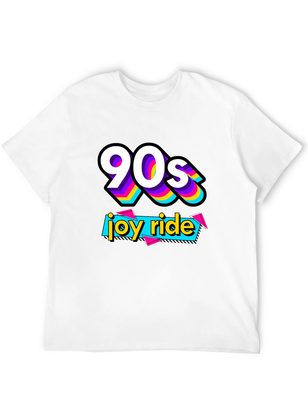 90s Joy Ride Graphic Tee - Retro Style
