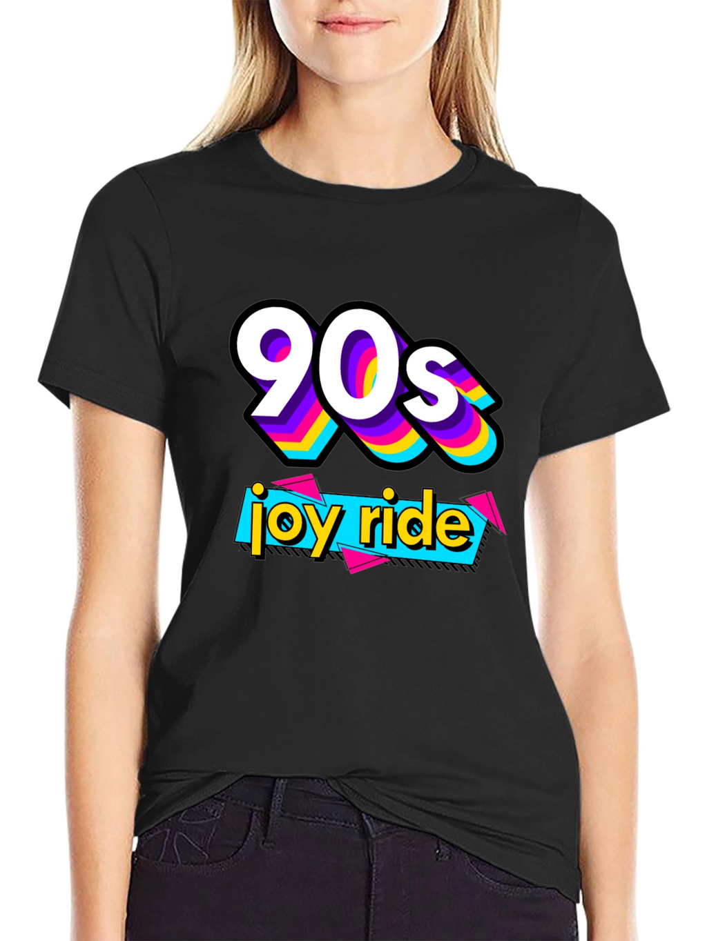 90s Joy Ride Graphic Tee - Retro Style