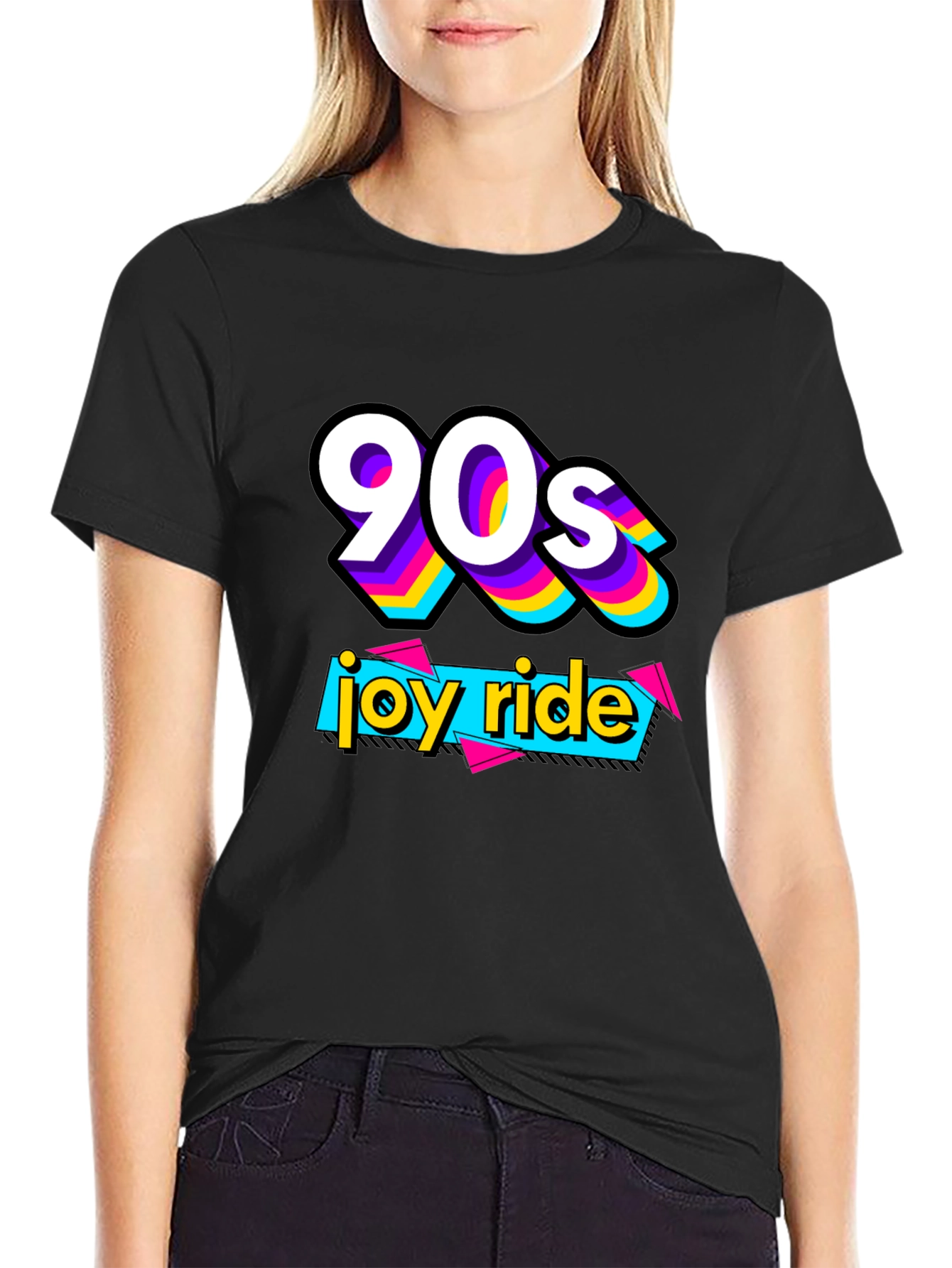 90s Joy Ride Graphic Tee - Retro Style