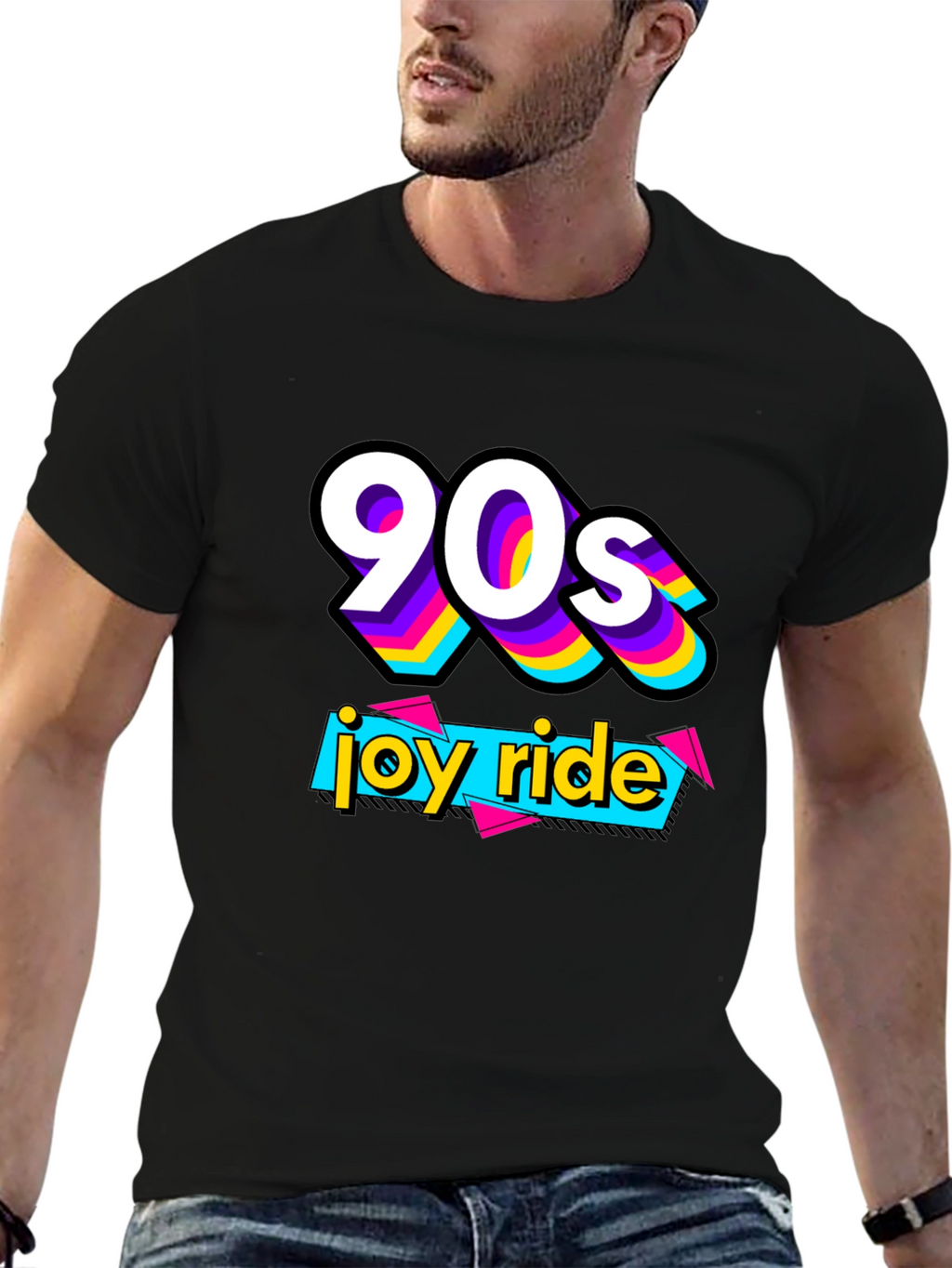 90s Joy Ride Graphic Tee - Retro Style