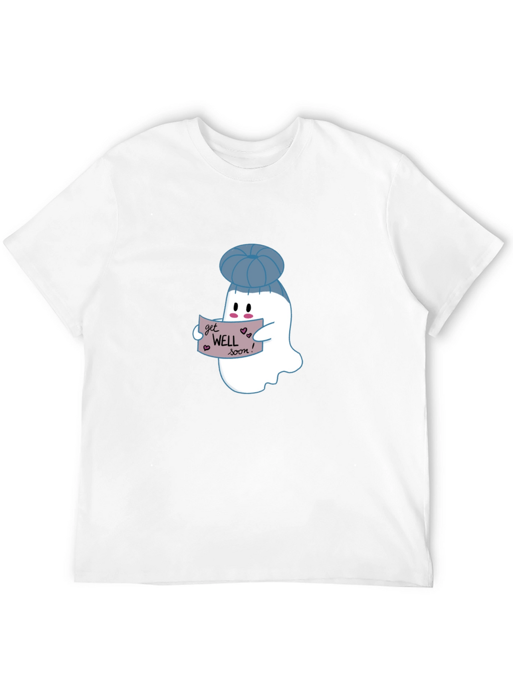 Cute Ghost Get Well Soon T-Shirt