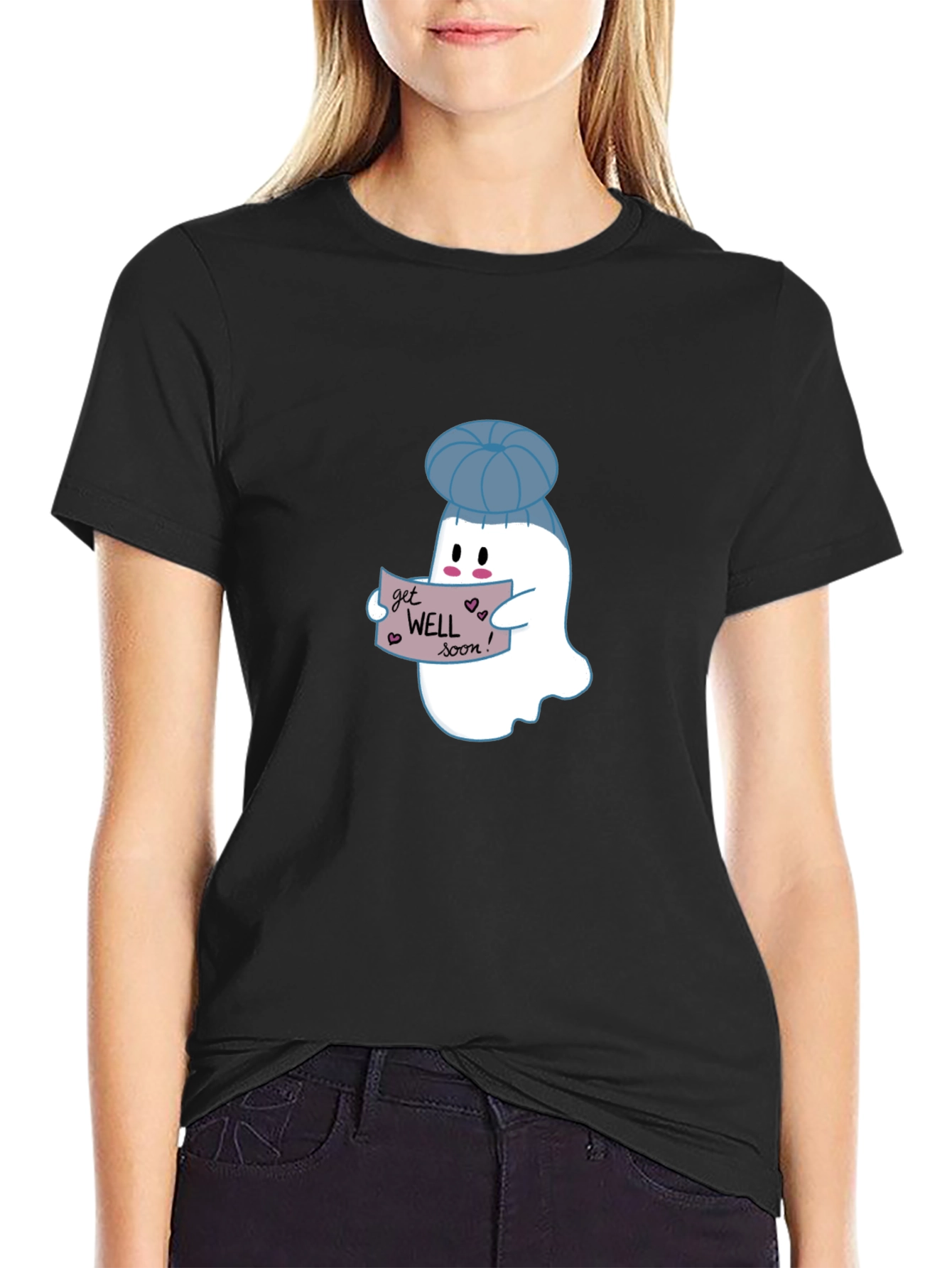 Cute Ghost Get Well Soon T-Shirt