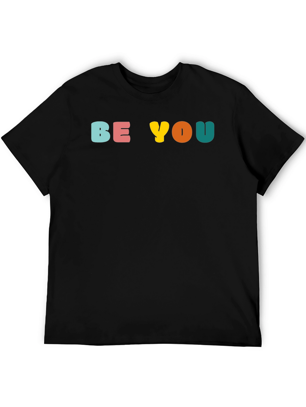 Be You Graphic Tee - Black