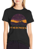 Halloween Graphic Tee - Spooky Season Shirt