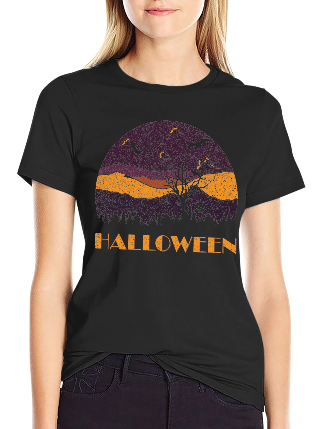 Halloween Graphic Tee - Spooky Season Shirt
