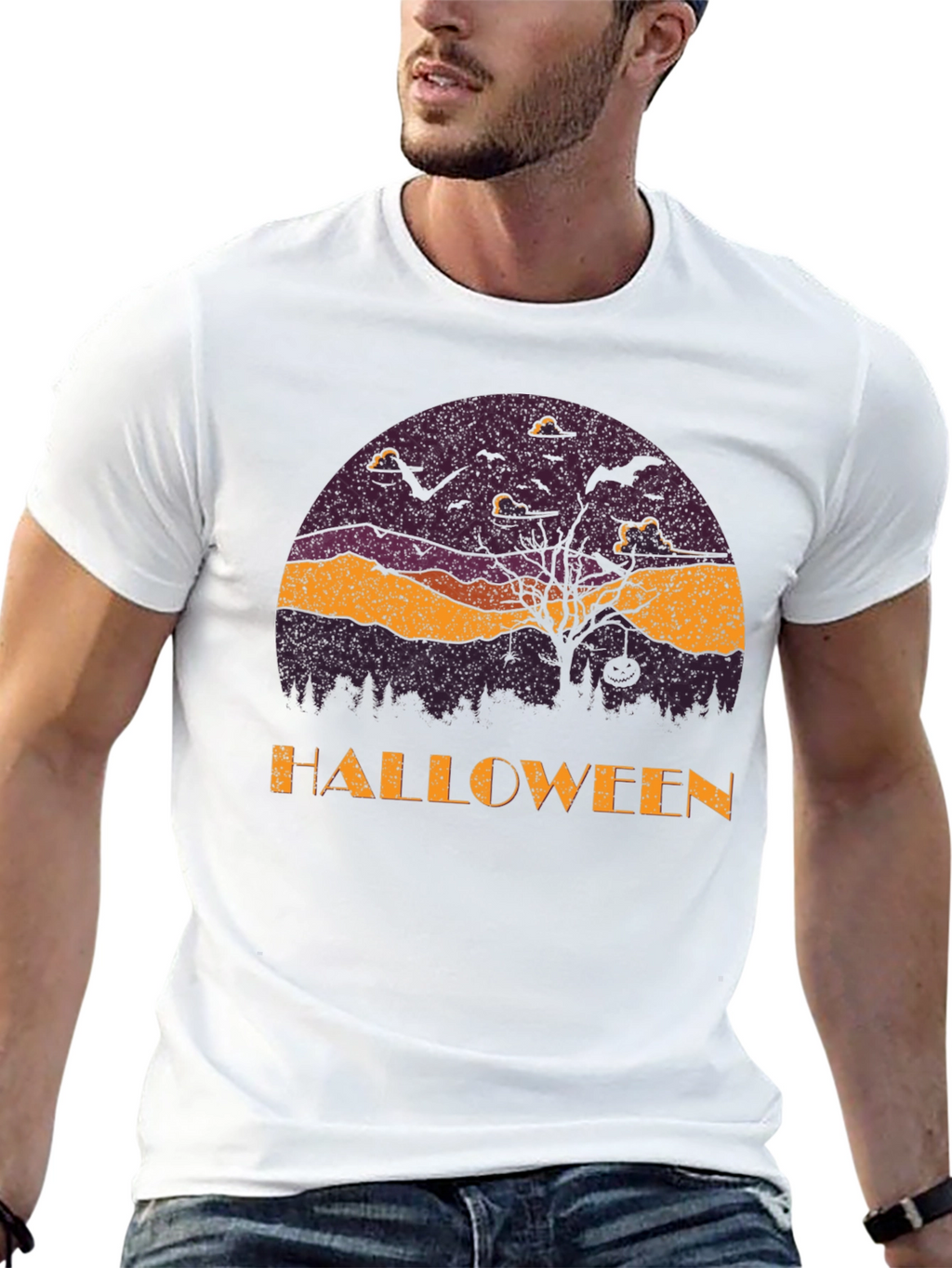 Halloween Graphic Tee - Spooky Season Shirt