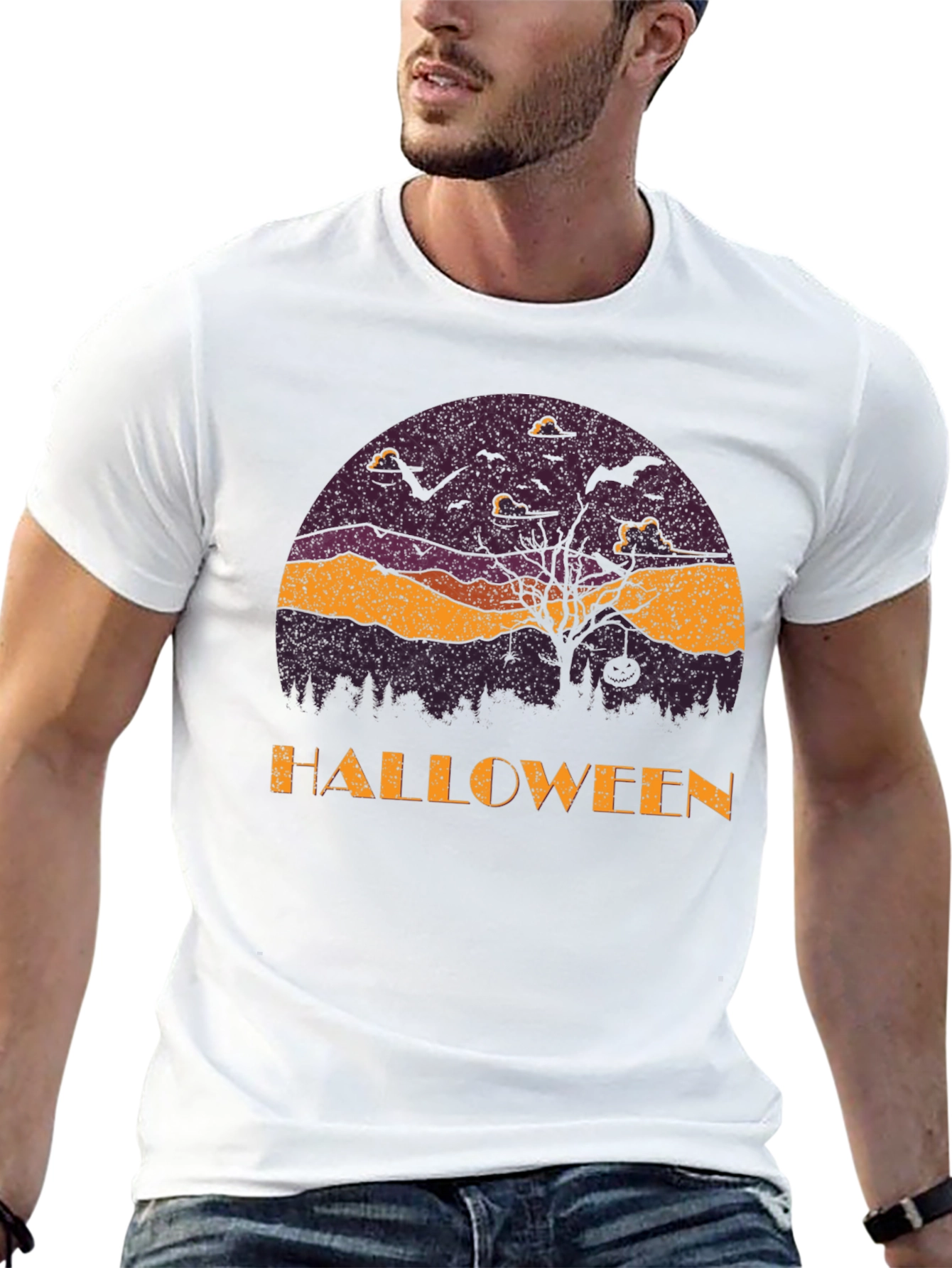 Halloween Graphic Tee - Spooky Season Shirt