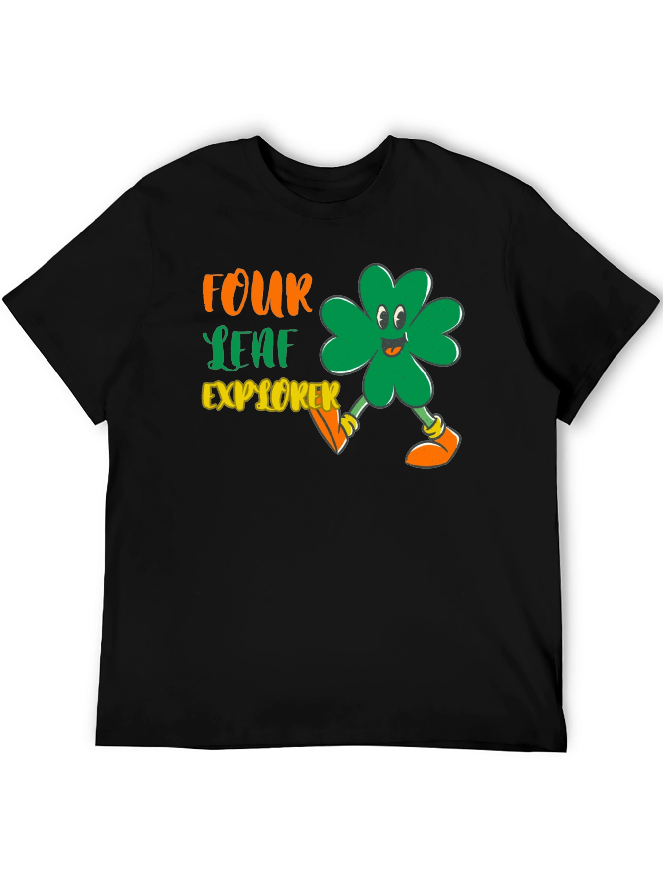 Four Leaf Explorer Graphic Tee - St. Patricks Day Apparel