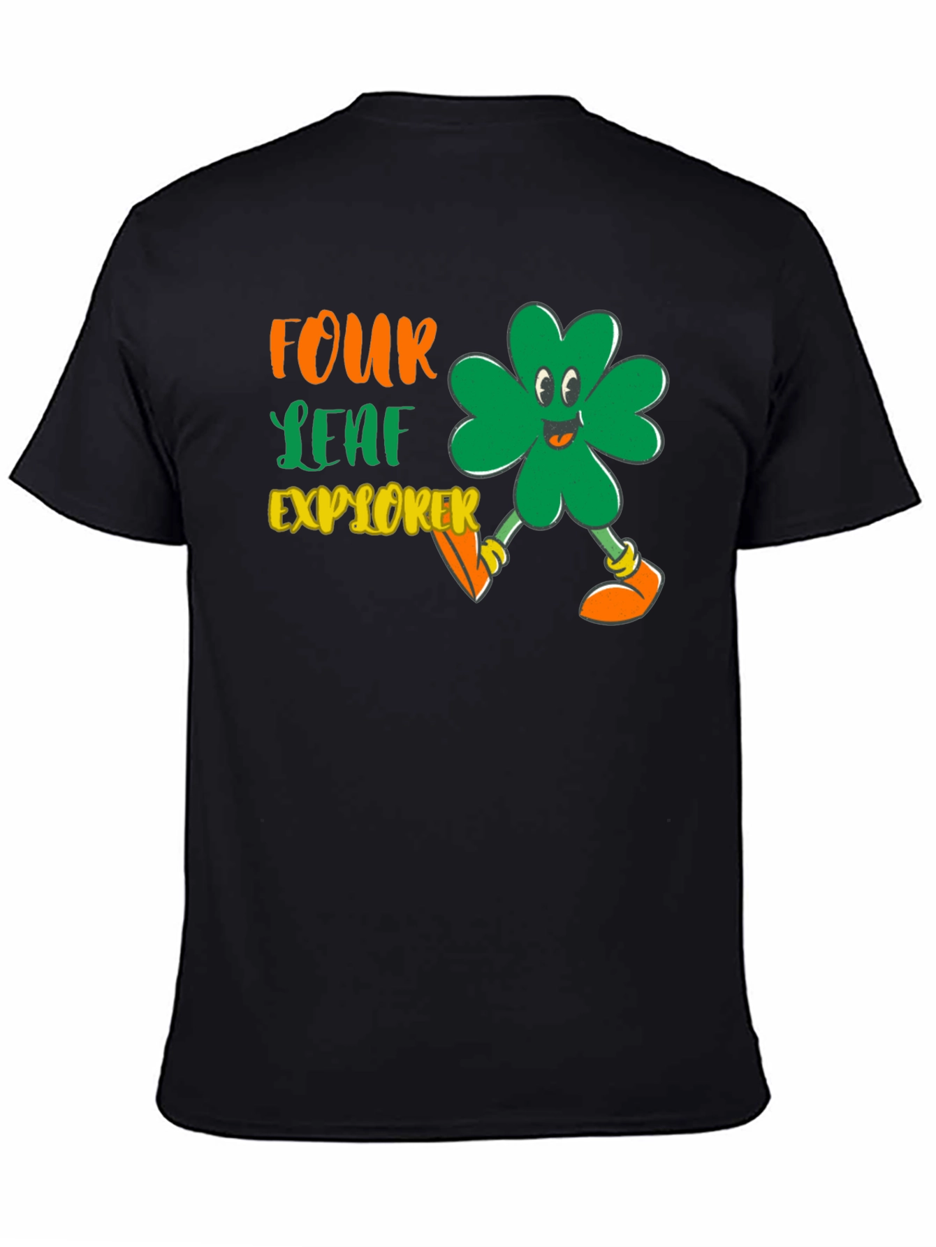 Four Leaf Explorer Graphic Tee - St. Patricks Day Apparel