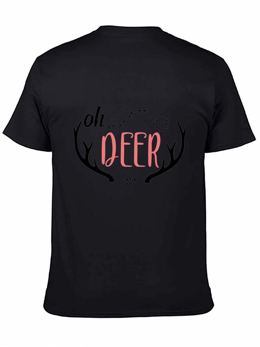 Oh Deer Graphic Tee - Holiday Season Shirt