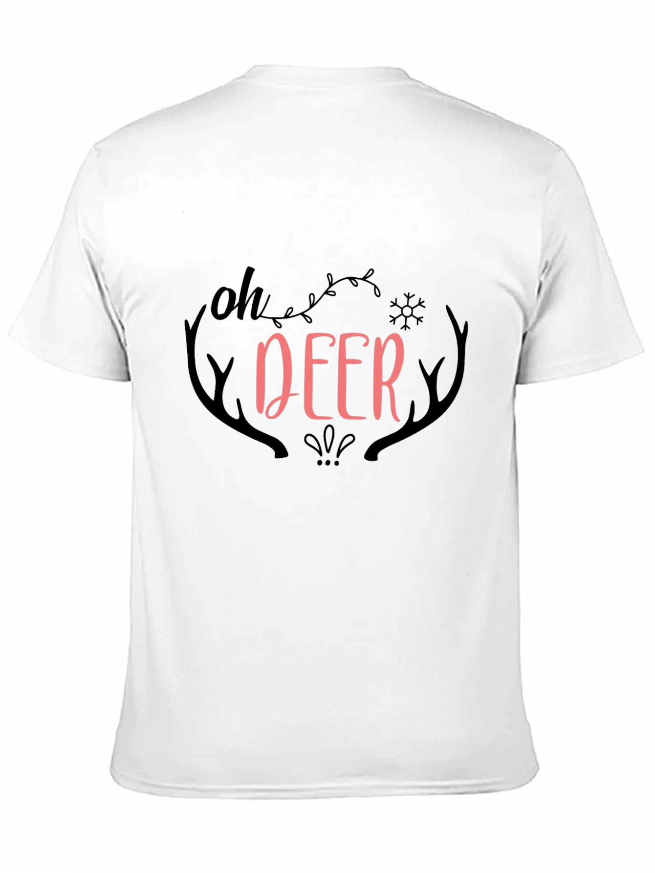 Oh Deer Graphic Tee - Holiday Season Shirt