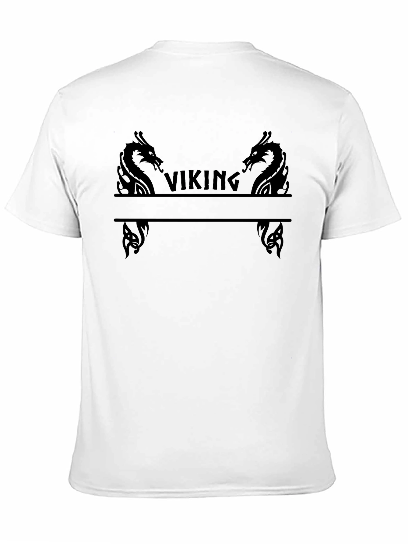 Viking Graphic Tee | Dragon Design