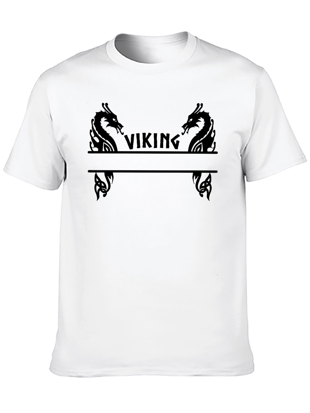 Viking Graphic Tee | Dragon Design