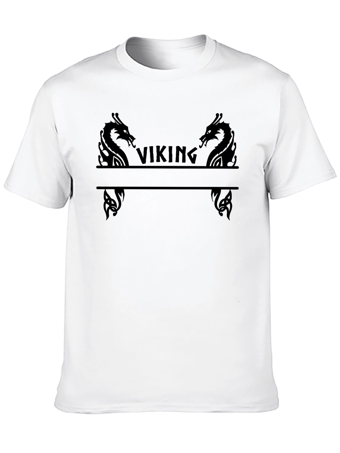 Viking Graphic Tee | Dragon Design