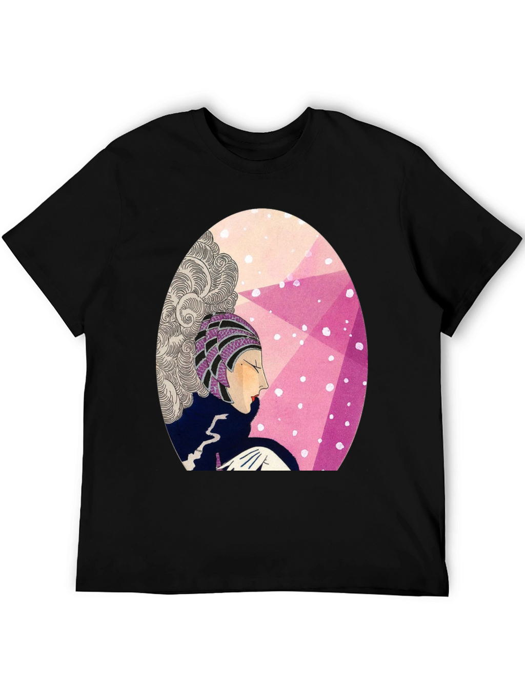 Retro Art Deco Graphic T-Shirt