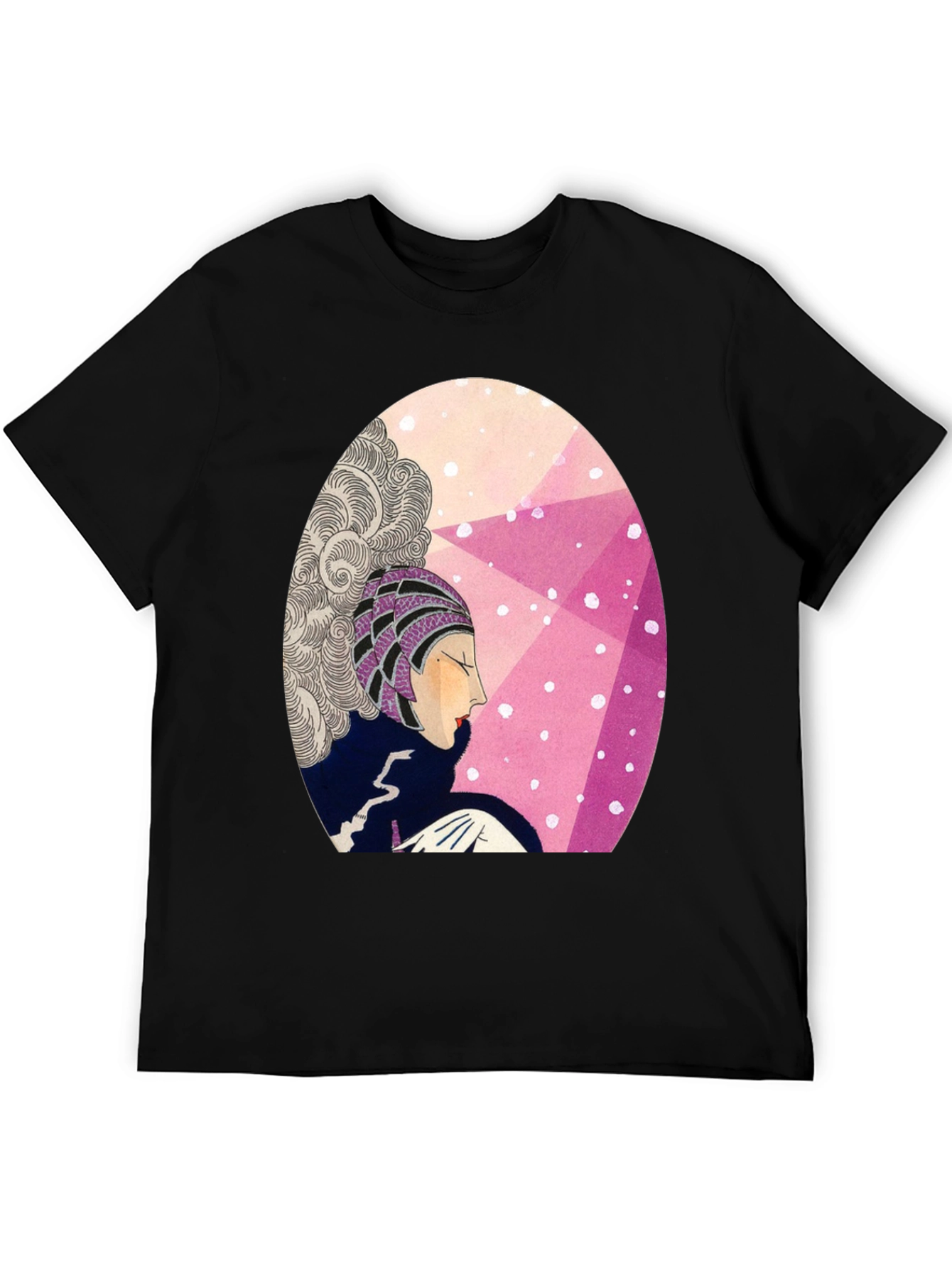 Retro Art Deco Graphic T-Shirt