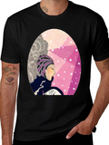 Retro Art Deco Graphic T-Shirt