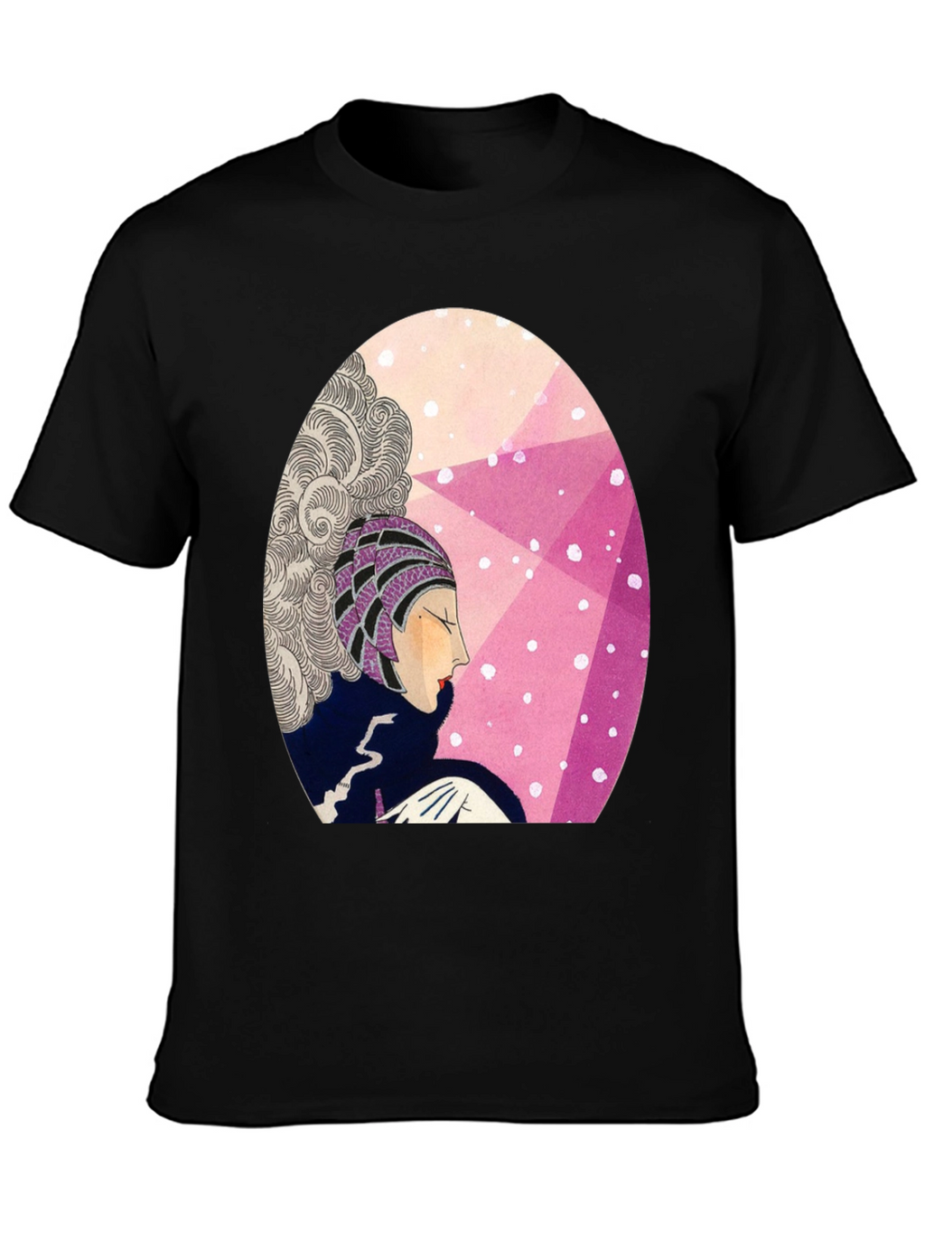 Retro Art Deco Graphic T-Shirt