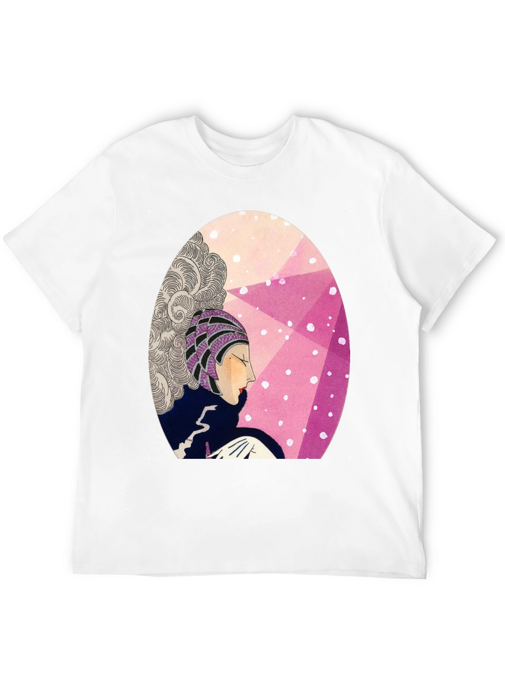 Retro Art Deco Graphic T-Shirt