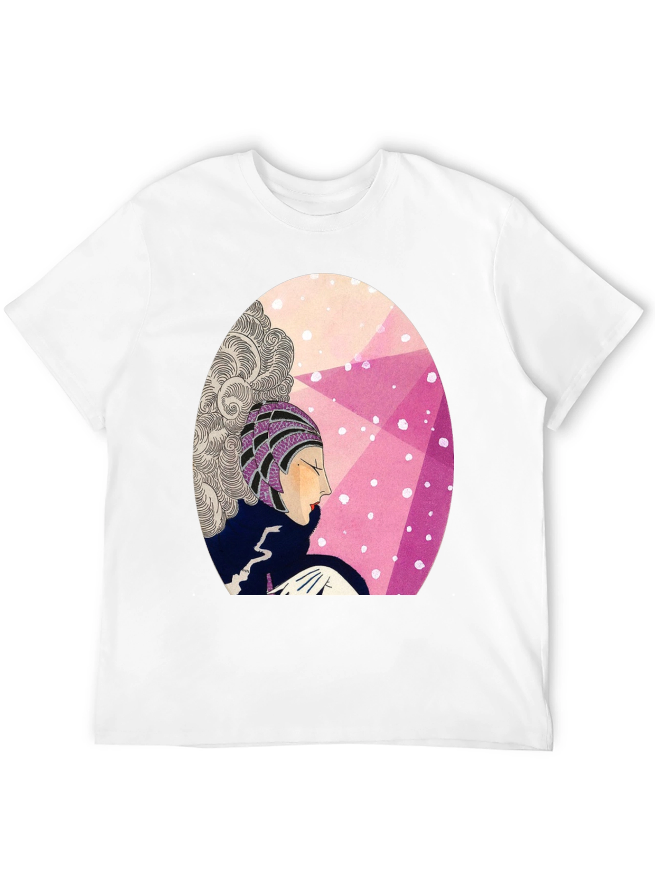 Retro Art Deco Graphic T-Shirt