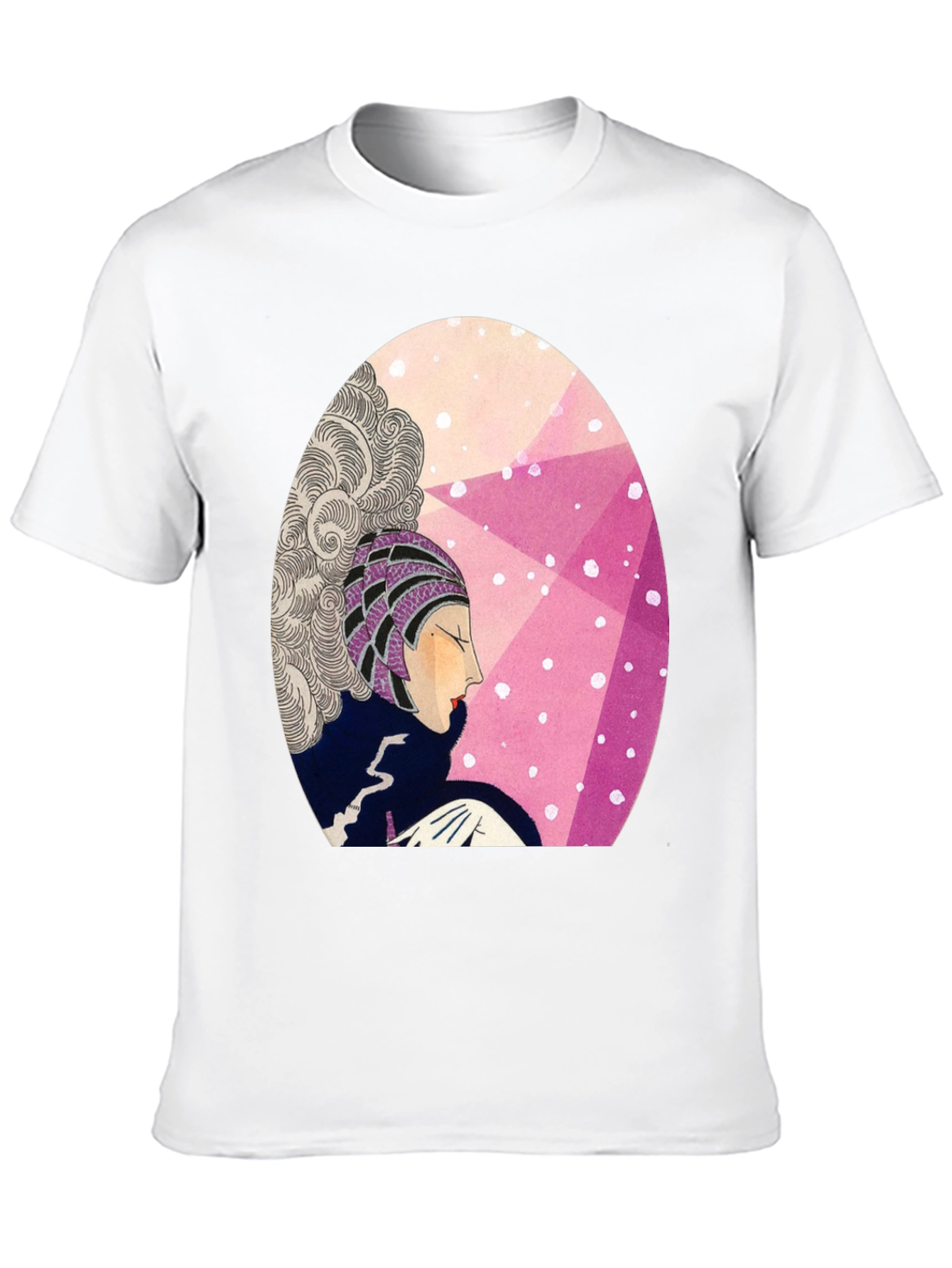 Retro Art Deco Graphic T-Shirt
