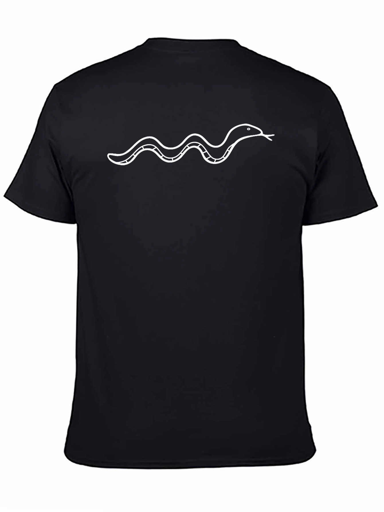 Snake Graphic Tee - Cool Minimalist Design