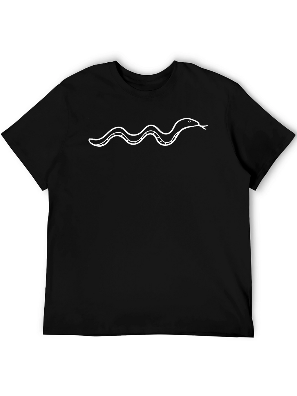 Snake Graphic Tee - Cool Minimalist Design