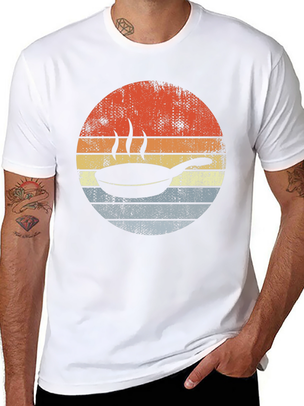 Retro Cooking Pan T-Shirt
