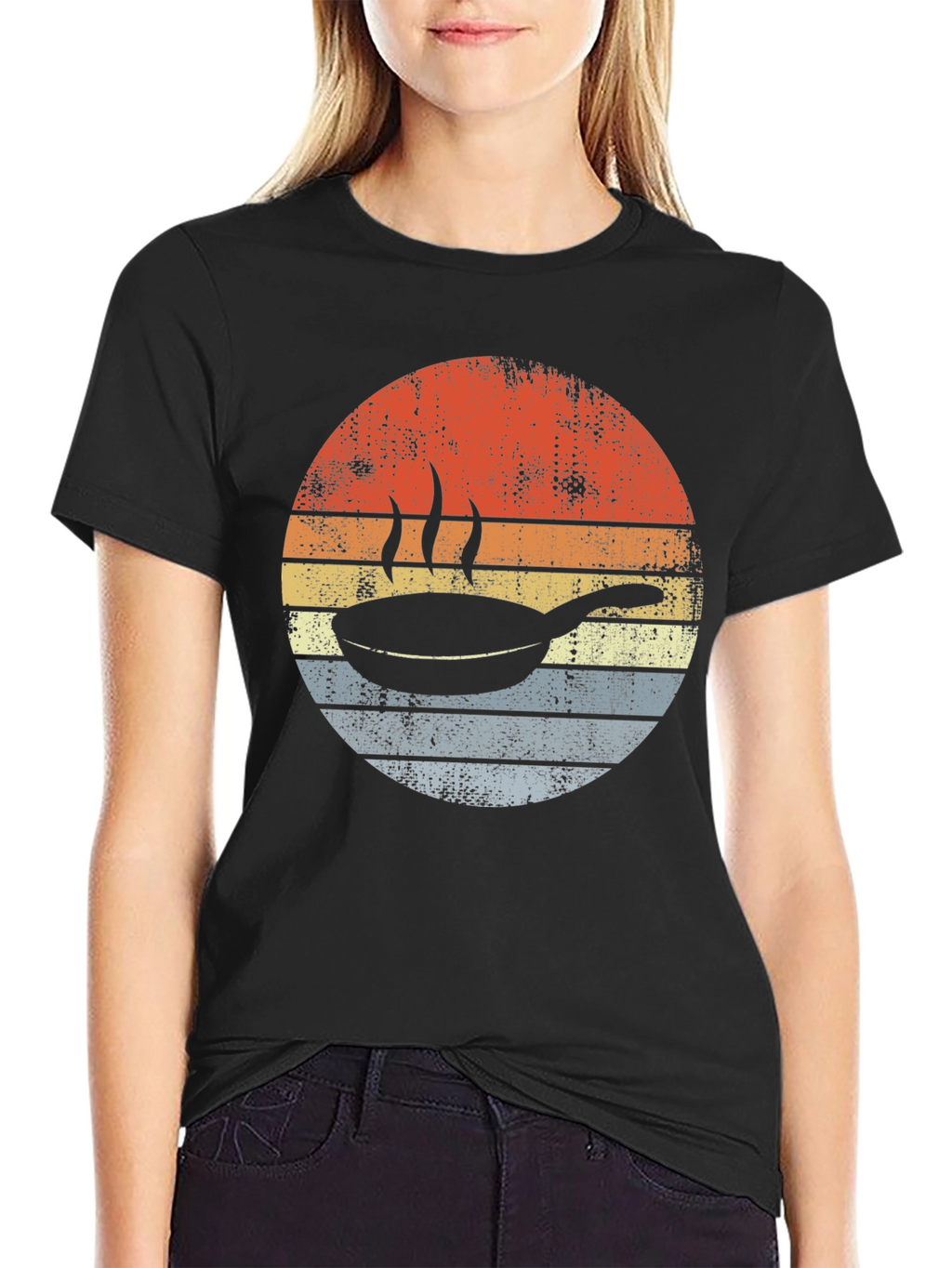 Retro Cooking Pan T-Shirt