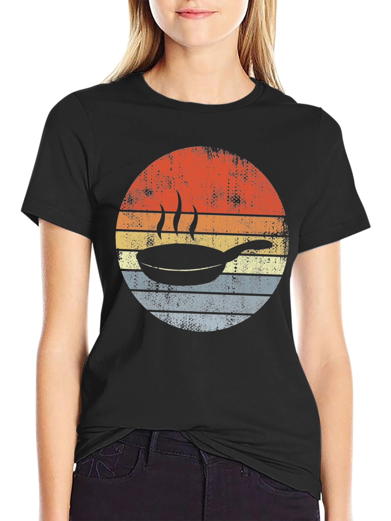 Retro Cooking Pan T-Shirt
