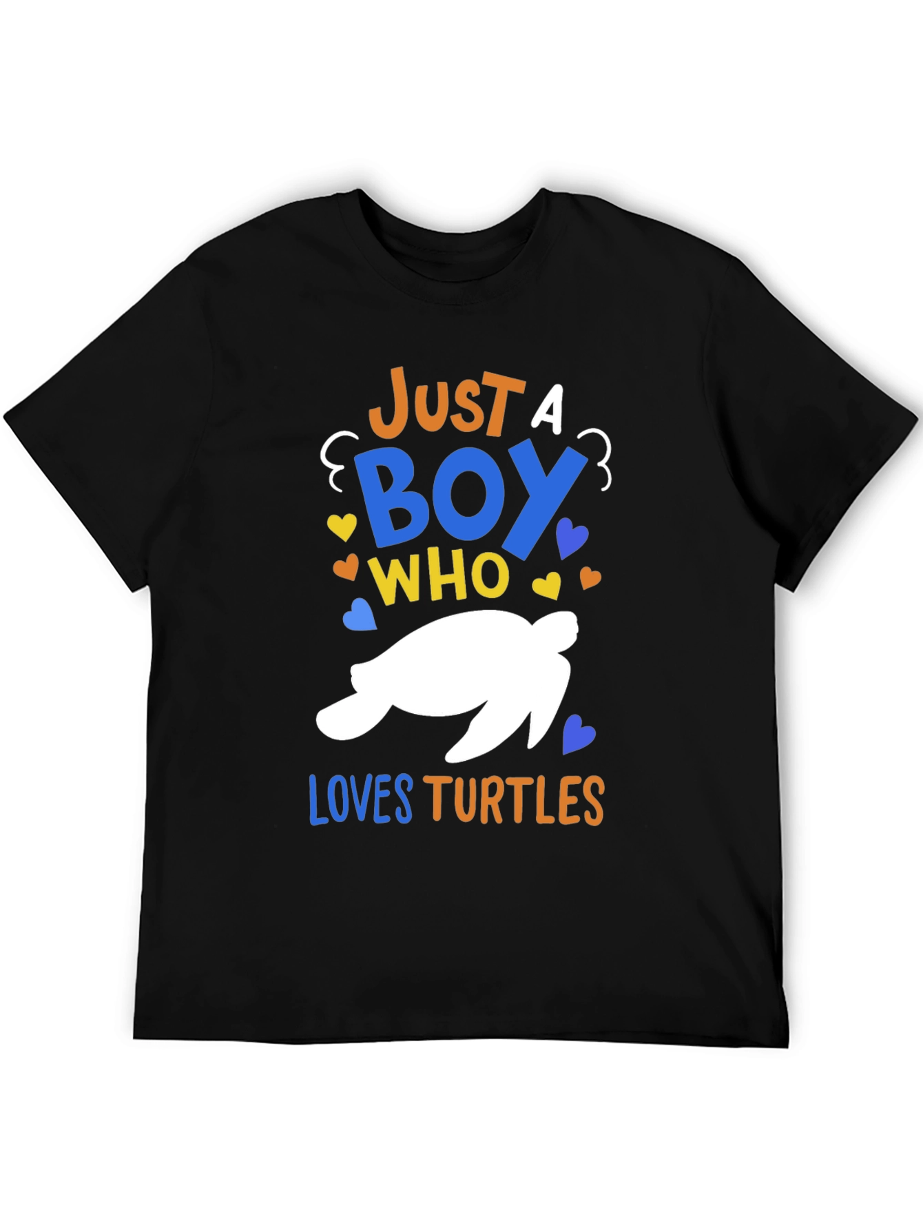 Boys Turtle Lover T-Shirt - Just A Boy Who Loves Turtles
