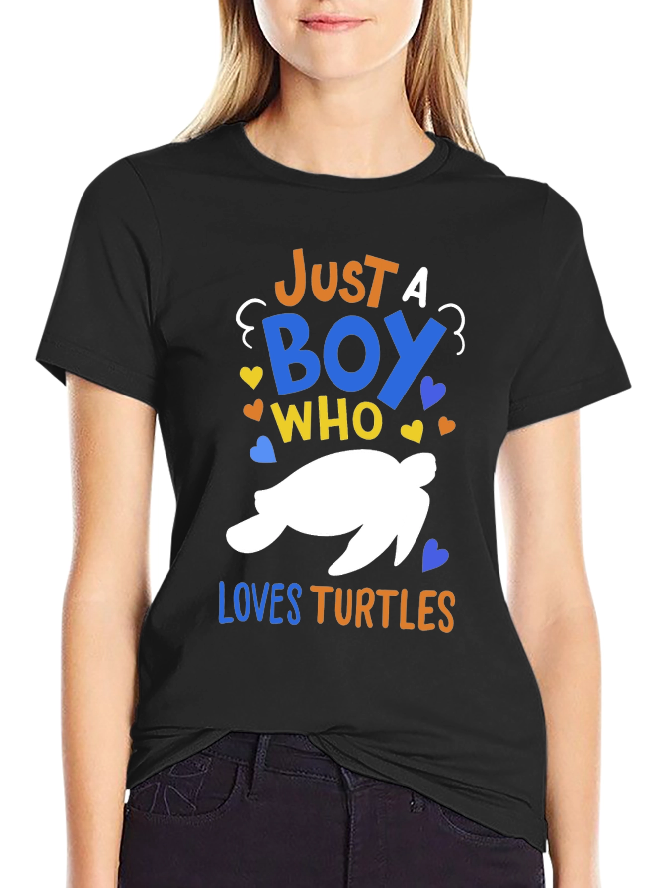 Boys Turtle Lover T-Shirt - Just A Boy Who Loves Turtles