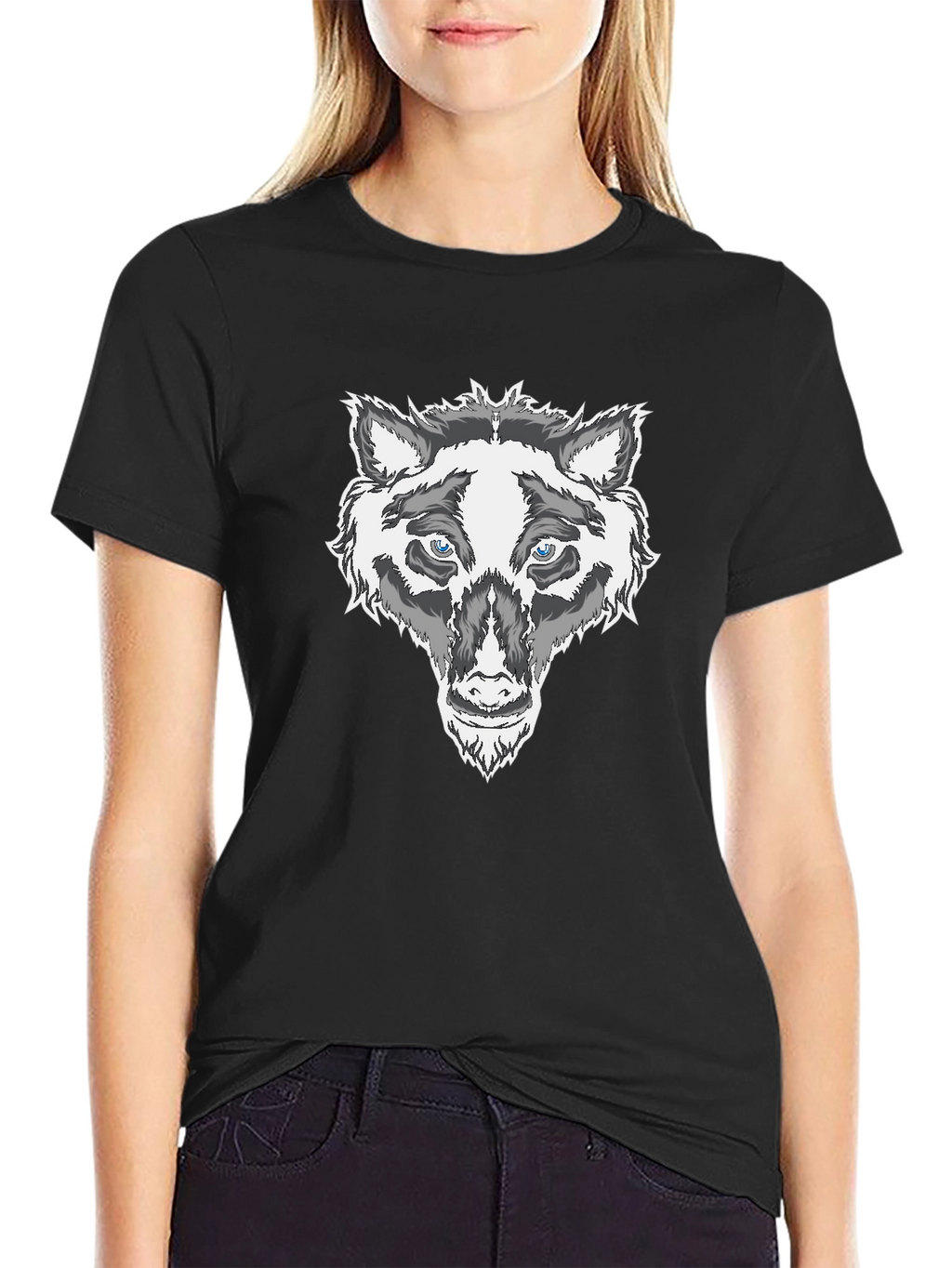 Cool Raccoon Graphic Black T-Shirt