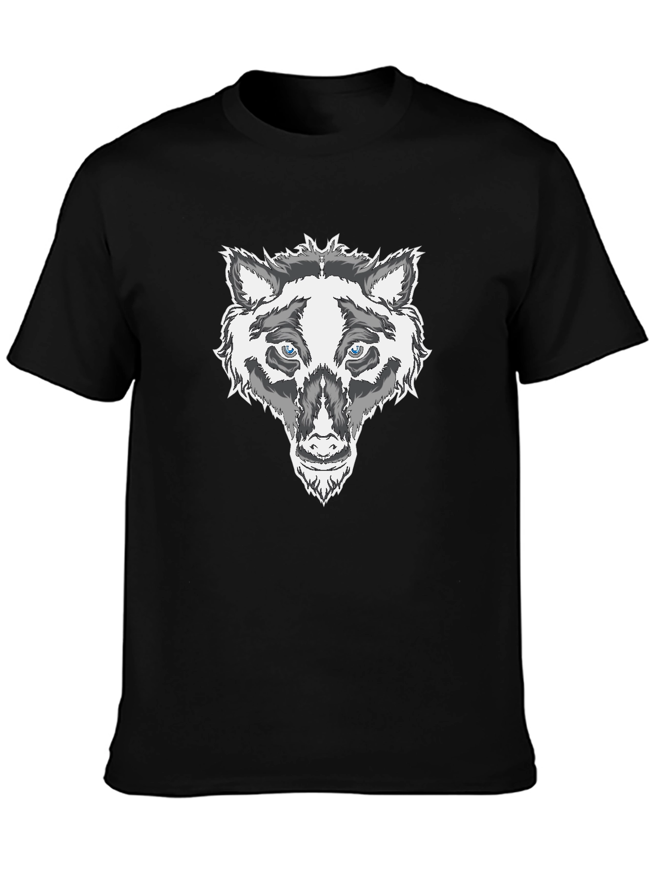 Cool Raccoon Graphic Black T-Shirt