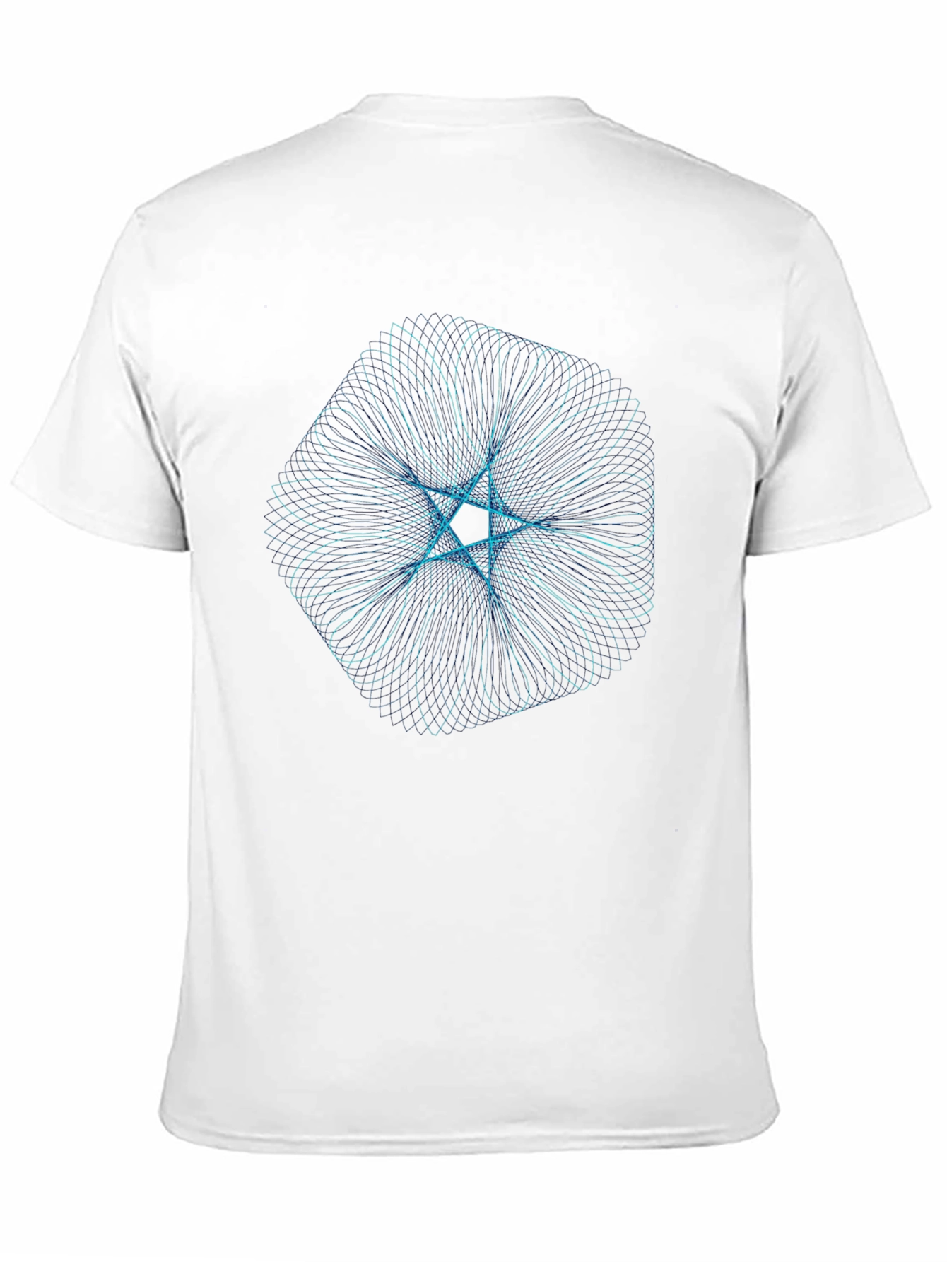 Geometric Star Graphic Tee - Cool Casual Style
