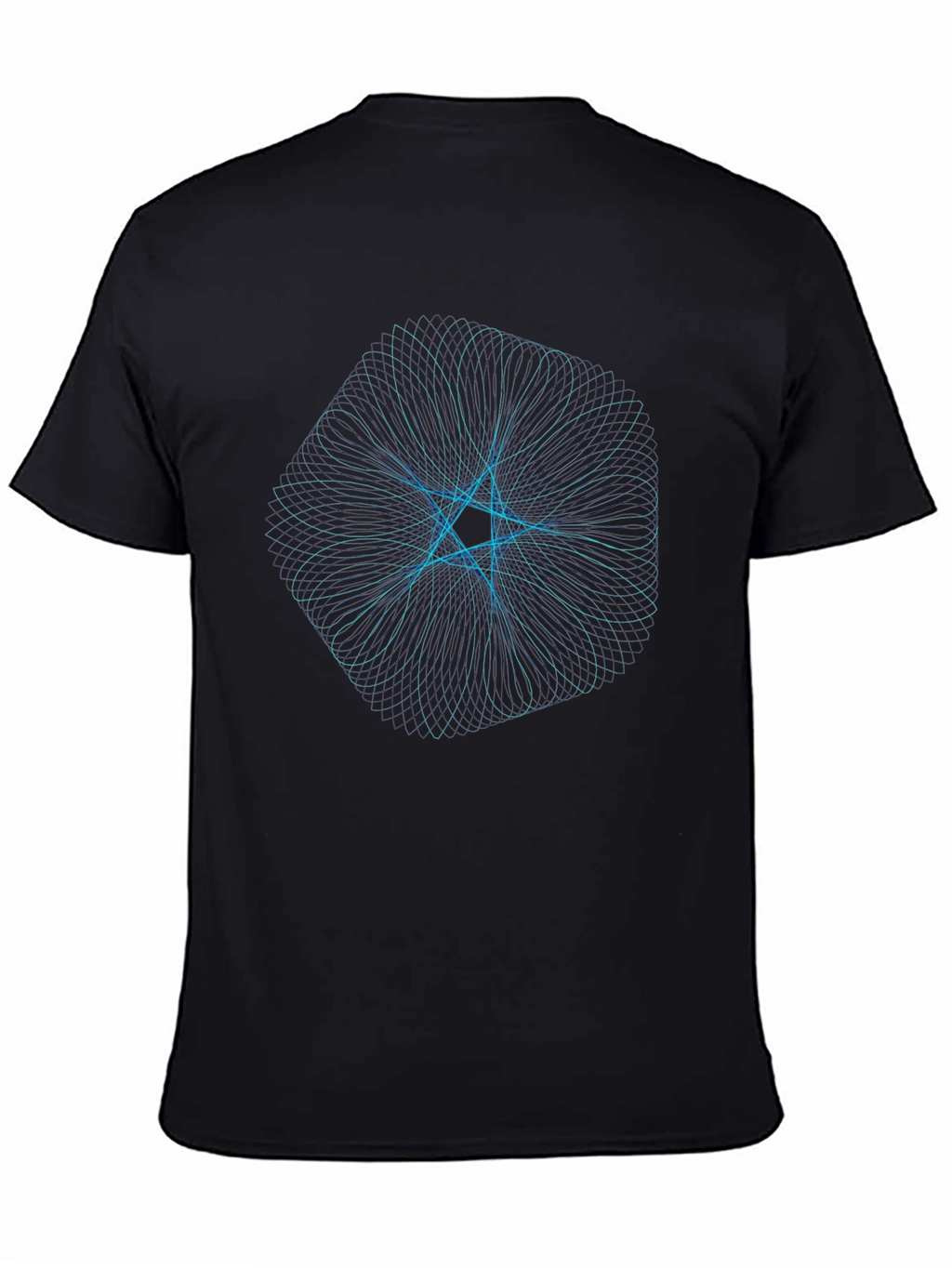Geometric Star Graphic Tee - Cool Casual Style